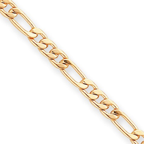 Gold-Plated Figaro Necklace