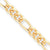 Gold-Plated Figaro Necklace