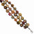 Silver-Tone Multicolored Hamba Wood & Sequin Bracelet