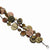 Silver-Tone Multicolored Hamba Wood & Sequin Bracelet