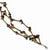 Silver-Tone Multicolor Coconut Triple Strand Bracelet