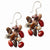 Sterling Silver Assorted Bean Spongie Earrings