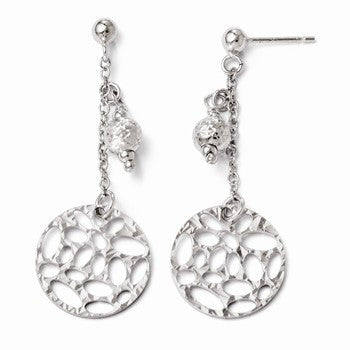 Sterling Silver Post Dangle Earrings