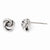 14k White Gold Polished Post Earrings