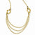 14K Yellow Gold Three Layer Cable Chain