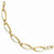 14K Yellow Gold Polished & Textured Fancy Link Bracelet