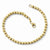 14K Yellow Gold Diamond-Cut Beaded Bracelet