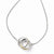 14K White Gold Yellow Rhodium Necklace