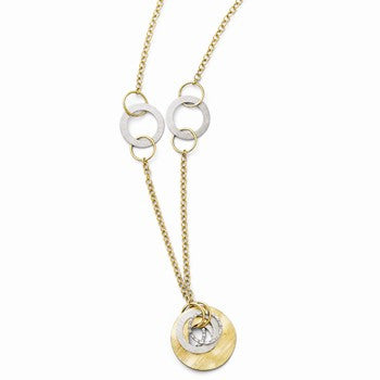 14K Two-Tone Fancy Necklace