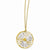 14K Yellow Gold & Rhodium-Plated Diamond-Cut Necklace