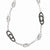 14K White Gold & Black Rhodium Textured Necklace