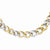 14K Two-Tone Polished Link Necklace