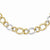 14K Two-Tone Polished Link Necklace