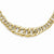 14K Yellow Gold Polished Facny Link Necklace