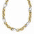 14K Two-Tone Polished Facny Link Necklace
