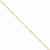 14K Yellow Gold Concave Open Figaro Chain