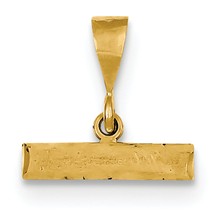 14ky Casted Large Diamond Cut Top Charm hide-image