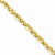 14K Yellow Gold Fancy Barrel Link Necklace