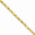 14K Yellow Gold Cut-Out Barrel Link Fancy Necklace