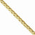 14K Yellow Gold Flat-Edged Woven Link Fancy Bracelet