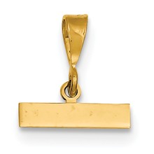 14ky Casted Large Polished Top Charm hide-image