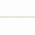 14K Yellow Gold Solid Diamond-Cut Lobster Rope Chain