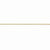 14K Yellow Gold Solid Diamond-Cut with Lobster Rope Chain Anklet