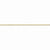 14K Yellow Gold Solid Diamond-Cut Lobster Rope Chain