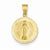 14k Gold Miraculous Medal pendant, Fine Pendants for Necklace