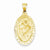 14k Gold Saint Christopher Medal pendant, Gorgeous Pendants for Necklace