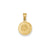 Saint Christopher Medal Charm in 14k Gold