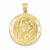 14k Gold Saint Christopher Medal pendant, Appealing Pendants for Necklace