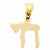 14k Gold Chai pendant, Pendants for Necklace