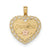14k Gold Two-Tone Grandma Heart Charm hide-image