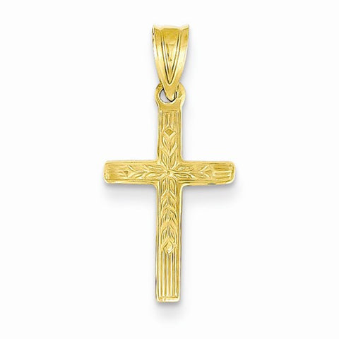14k Gold Small Cross pendant, Stylish Pendants for Necklace
