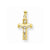 14k Gold Two-tone INRI Crucifix Pendant, Adorable Pendants for Necklace