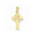 14k Gold Reversible Celtic Cross Pendant, Pendants for Necklace