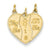 14k Gold 3 Piece Break-apart Big Sis, Sis & Lil Sis Charm hide-image