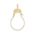 Filigree Charm in 14k Gold