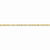 14K Yellow Gold Milano Rope Chain