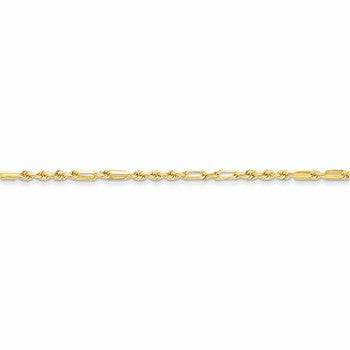 14K Yellow Gold Milano Rope Chain