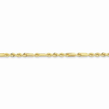 14K Yellow Gold Milano Rope Chain