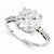 14k White Gold Moisssanite Ring