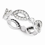 14k White Gold Moisssanite Ring