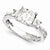 14k White Gold Forever Brilliant Ring