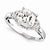 14k White Gold Forever Brilliant Ring
