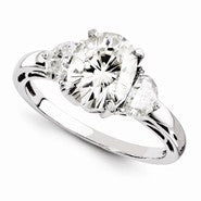 14k White Gold Forever Brilliant Ring