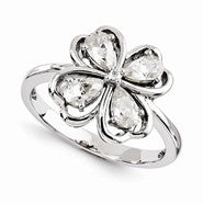 14k White Gold Forever Brilliant Ring