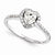 14k White Gold Forever Brilliant Ring