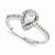 14k White Gold Forever Brilliant Ring